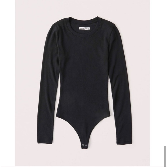 Long Sleeve Ribbed Bodysuit - Picture 6 of 6